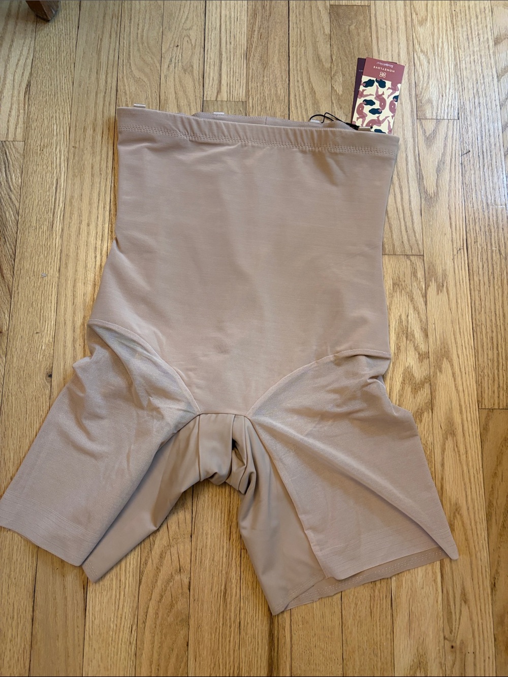 NWQ Honeylove Shapewear‎ Shorts Sand Tan Size XL